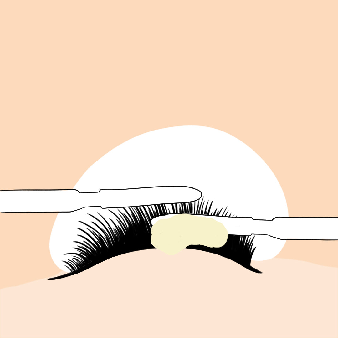 How to remove eyelash extensions