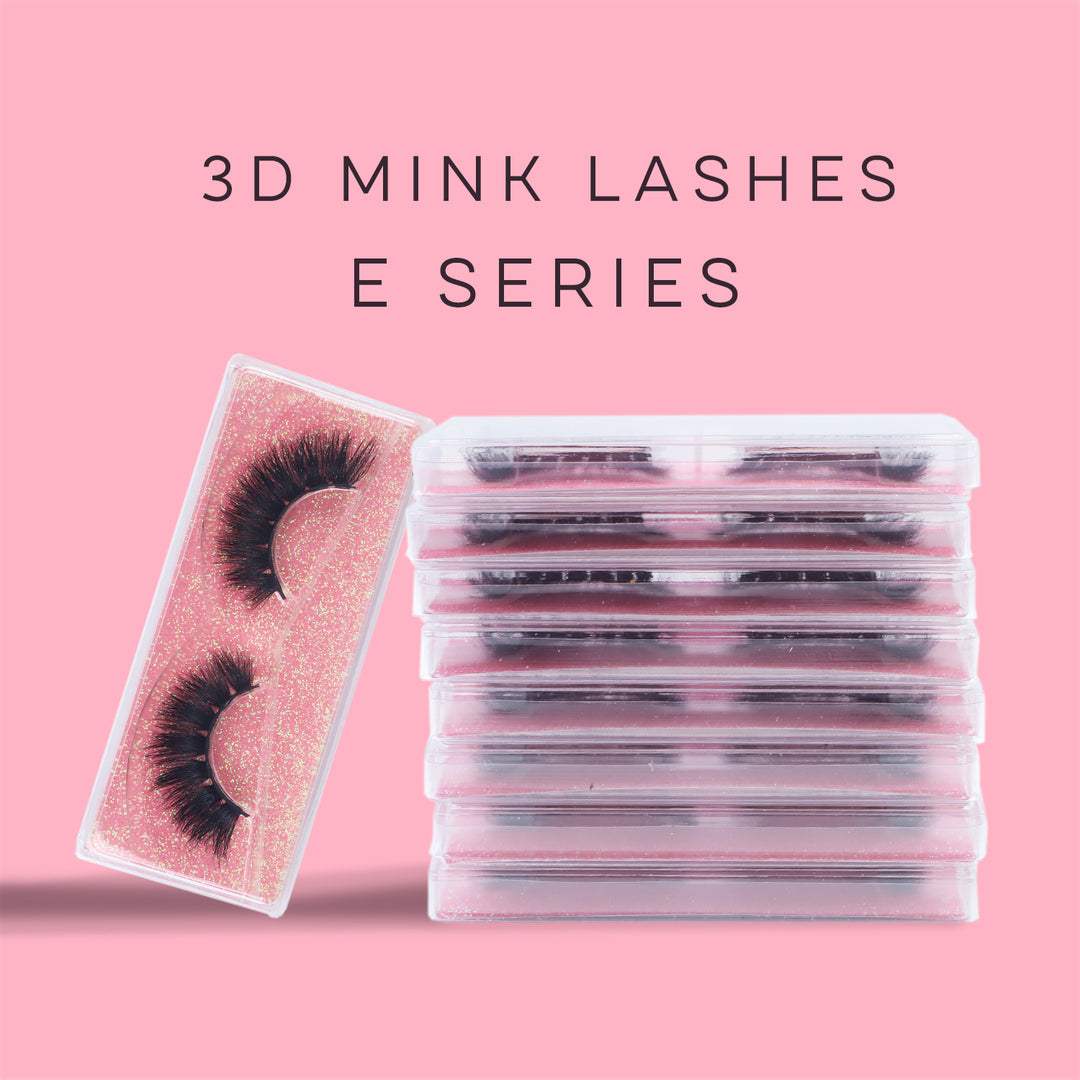 3D Mink Lashes - E Series