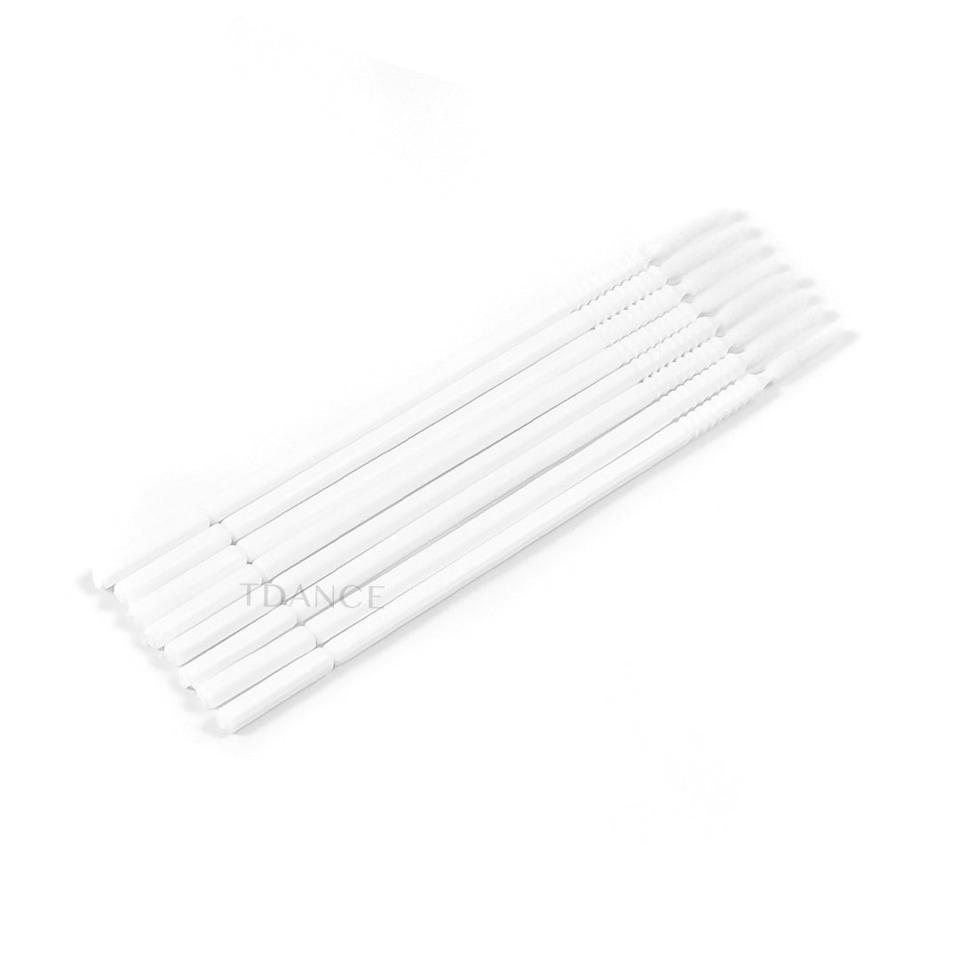 Nouveau pinceau de coton-coton pour les extensions de cils100 pièces / pack