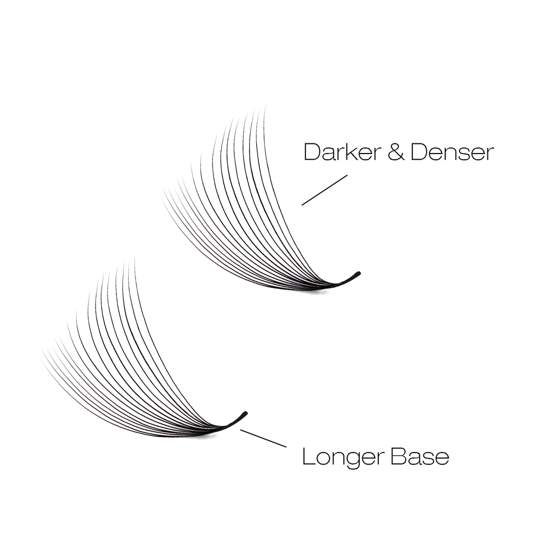 16D Narrow Promade Eyelash Extensions Ultra 1000 Fans