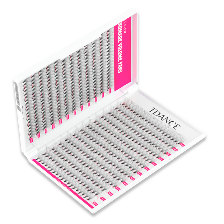 16D Promade Volume 500 Fans Lashbook TDANCE 4