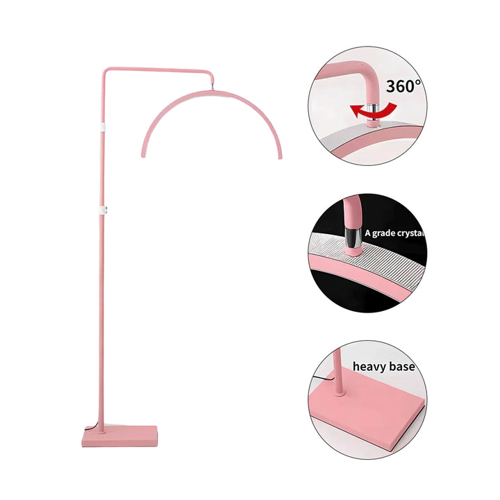 Diamond Led Moon Half Lamp For Eyelash Extensions USA