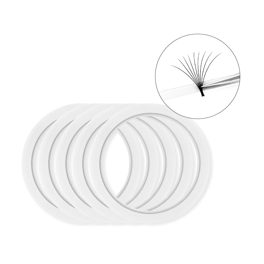Tiras para extensiones de pestañas (5 rollos/paquete, EE. UU.)