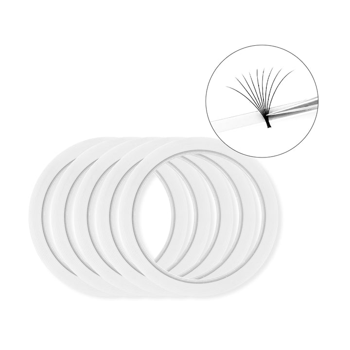 Tiras para extensiones de pestañas (5 rollos/paquete, EE. UU.)