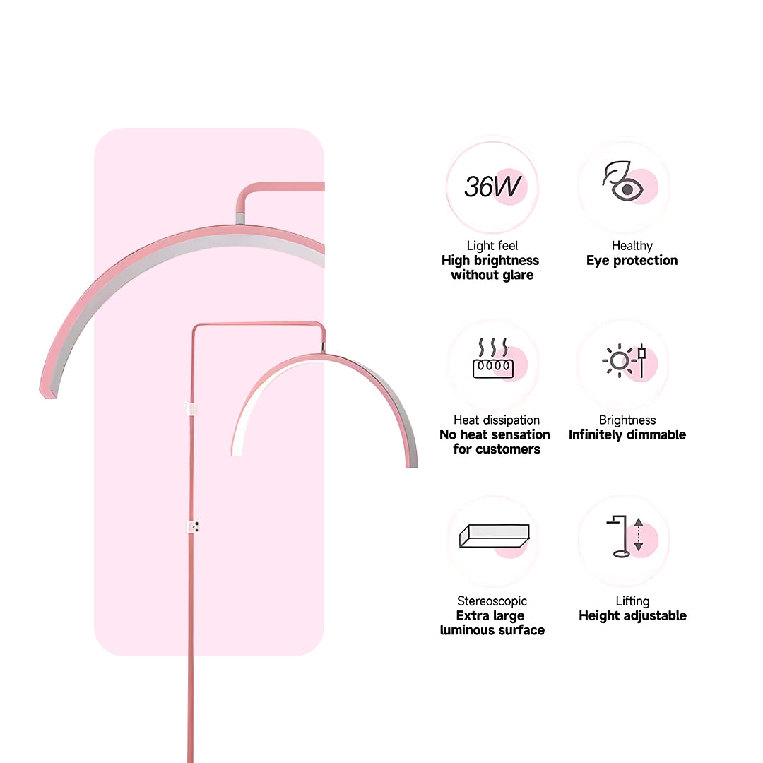 Diamond Led Moon Half Lamp For Eyelash Extensions USA