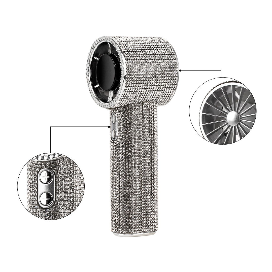 Handheld High-speed Fan for EyelashExtensions