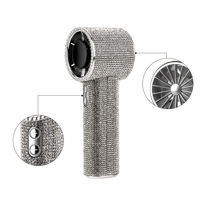 Handheld High-speed Fan for EyelashExtensions