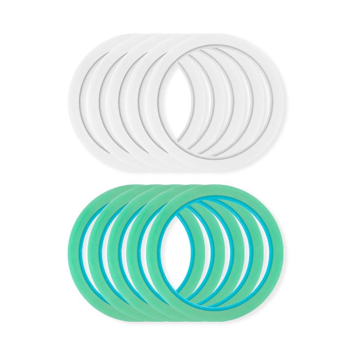 Tiras para extensiones de pestañas (5 rollos/paquete, EE. UU.)