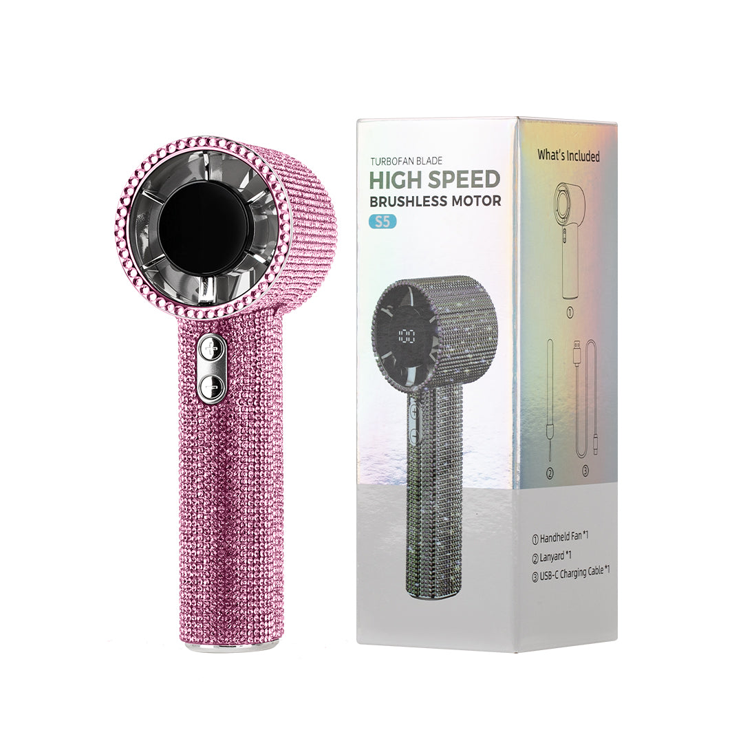 Handheld High-speed Fan for EyelashExtensions