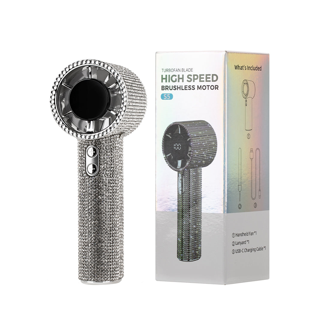 Handheld High-speed Fan for EyelashExtensions