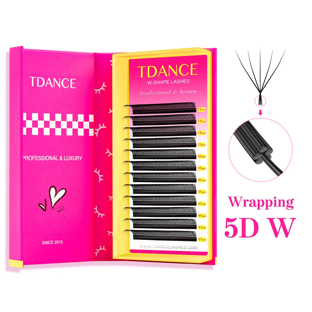 TDANCE Wrapping W™ Style 5D Premade Volume Fan Lashes