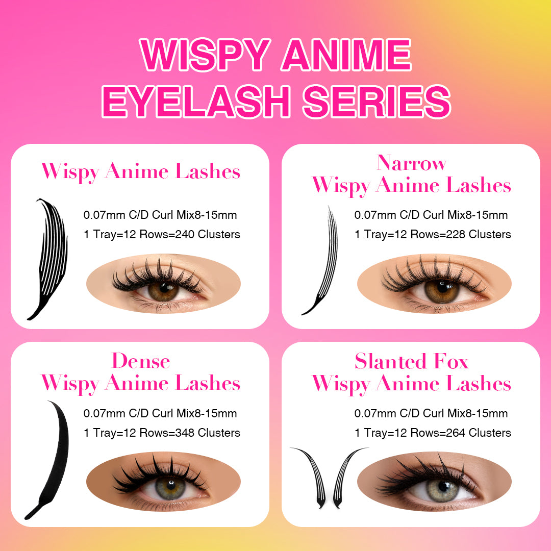 TDANCE WISPY ANIME EYELASH SERIES