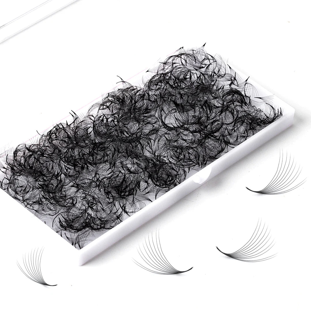 10D Handmade Premade Volume Loose Fans Pointy Base(1000 Fans)