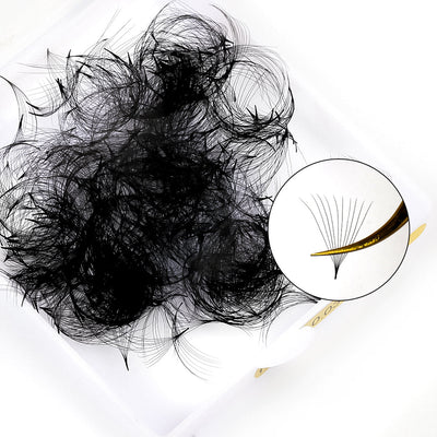 Wholesale 10D 0.03 Mega Volume Handmade Premade Volume Loose Fans Pointy Base(500 Fans)