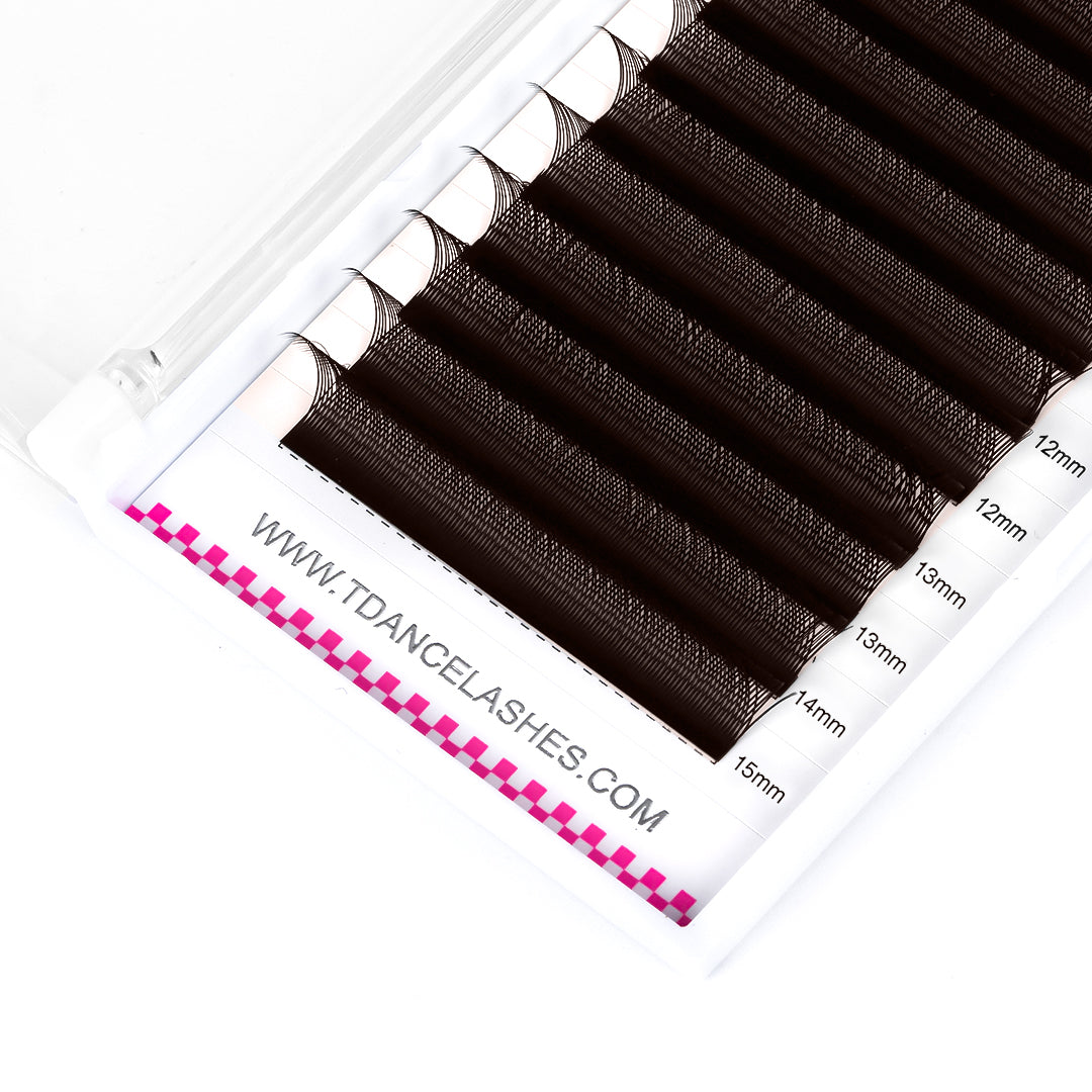 Dark Brown 0.07MM YY Volume Eyelash Extensions