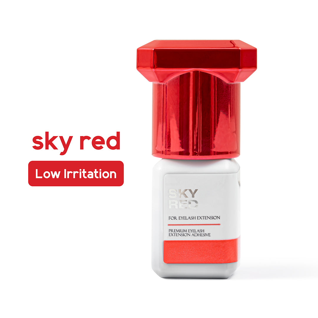 Low Irritation 1-2 Seconds Sky Red Eyelash Extension Glue