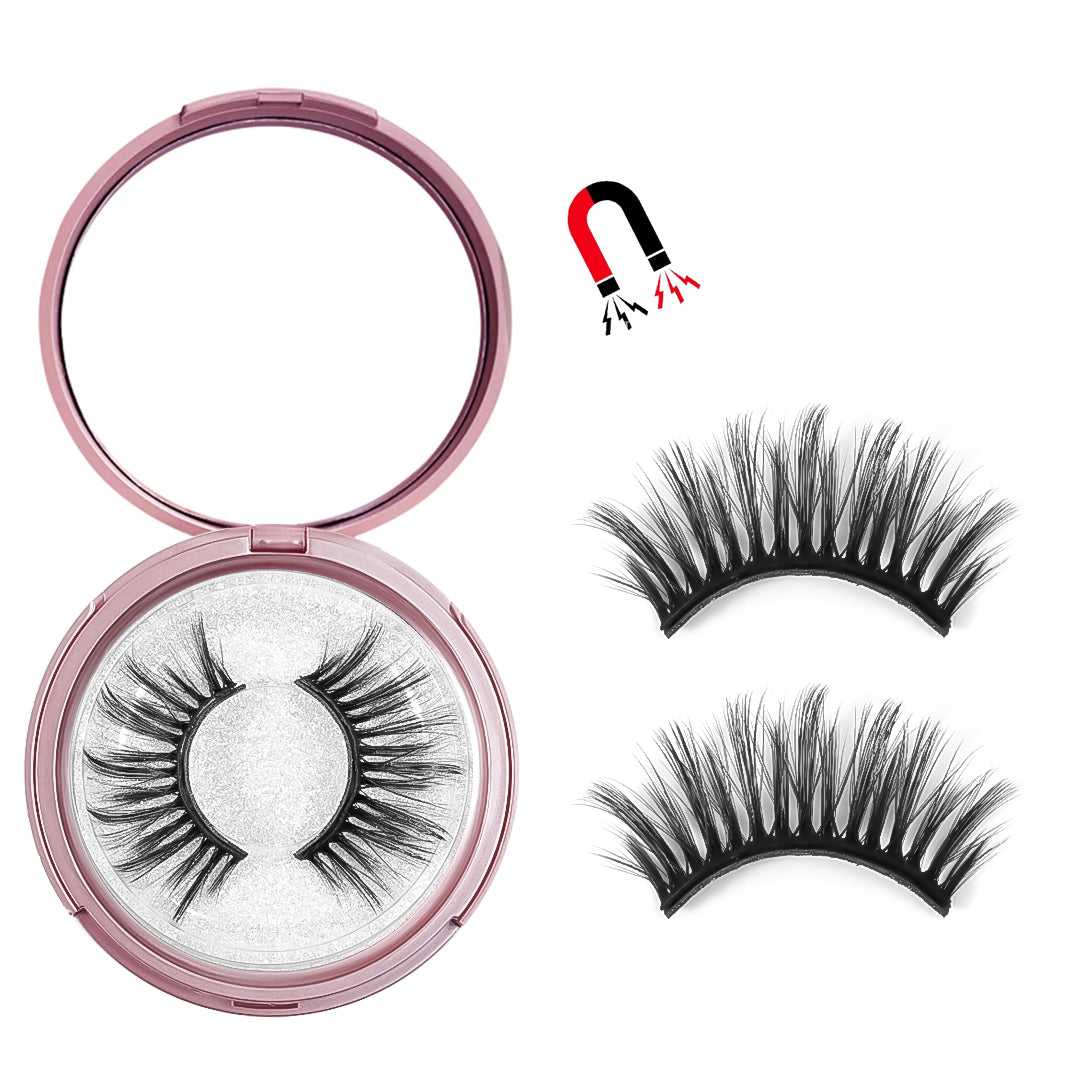 Magnetic Eyelashes with Eyeliner Kit 04(Without Glue)