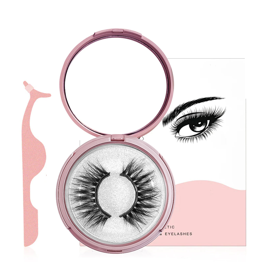 Magnetic Eyelashes with Eyeliner Kit 03(Without Glue)