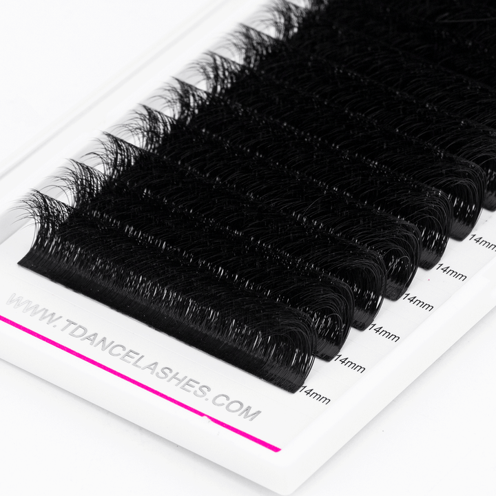 3D Layered Fluffy Easy Fan Mega Volume Eyelash Extensions TDANCE 1