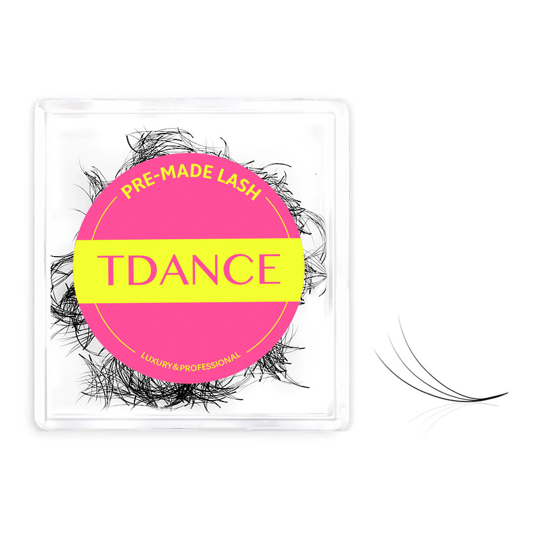 3D Handmade Premade Volume Loose Fans Pointy Base(500 Fans)