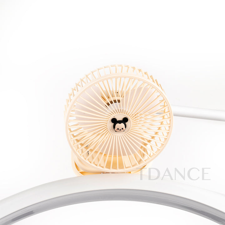 Cute Cartoon Clip-On Fan