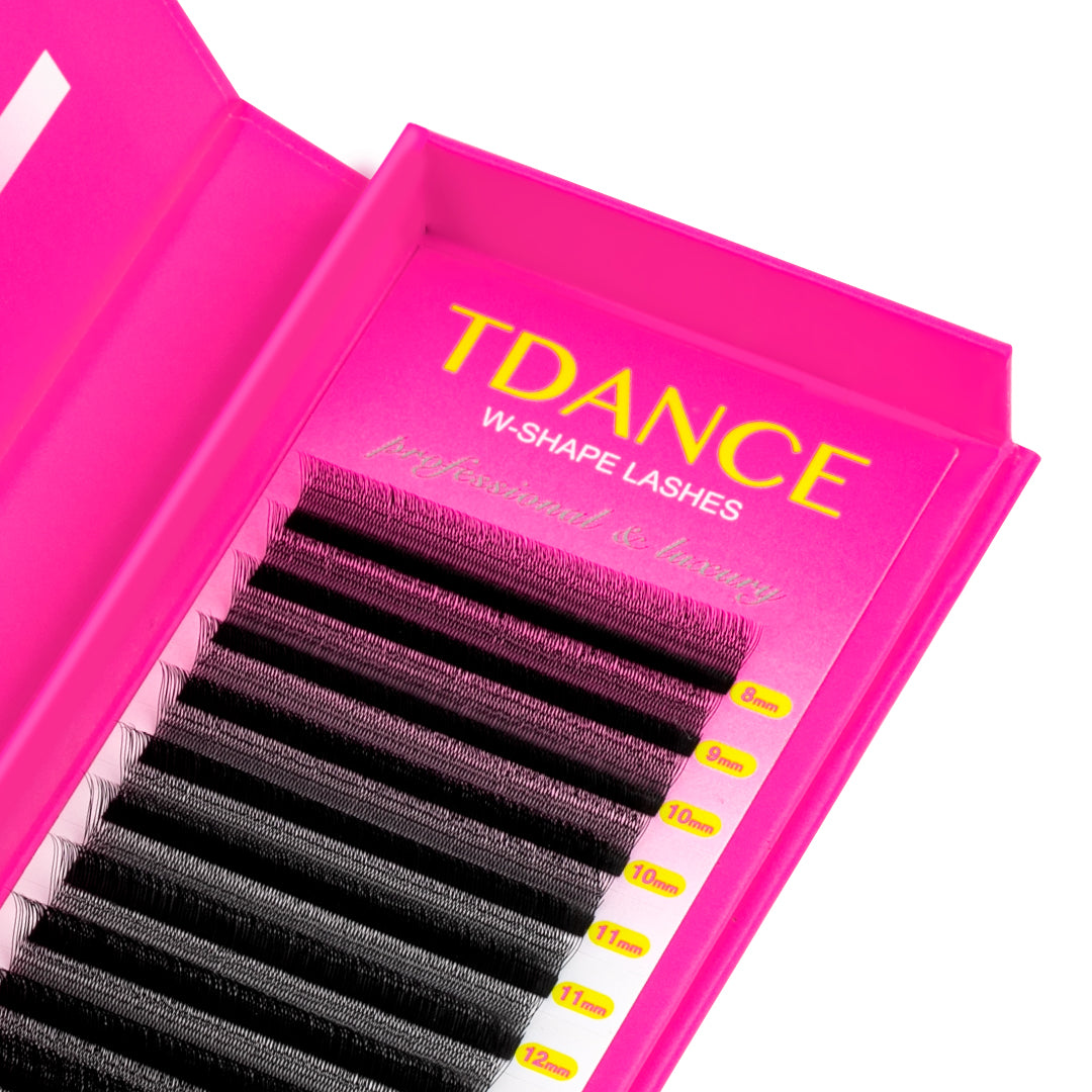 U-Shaped 4D W Style Lashes TDANCE 