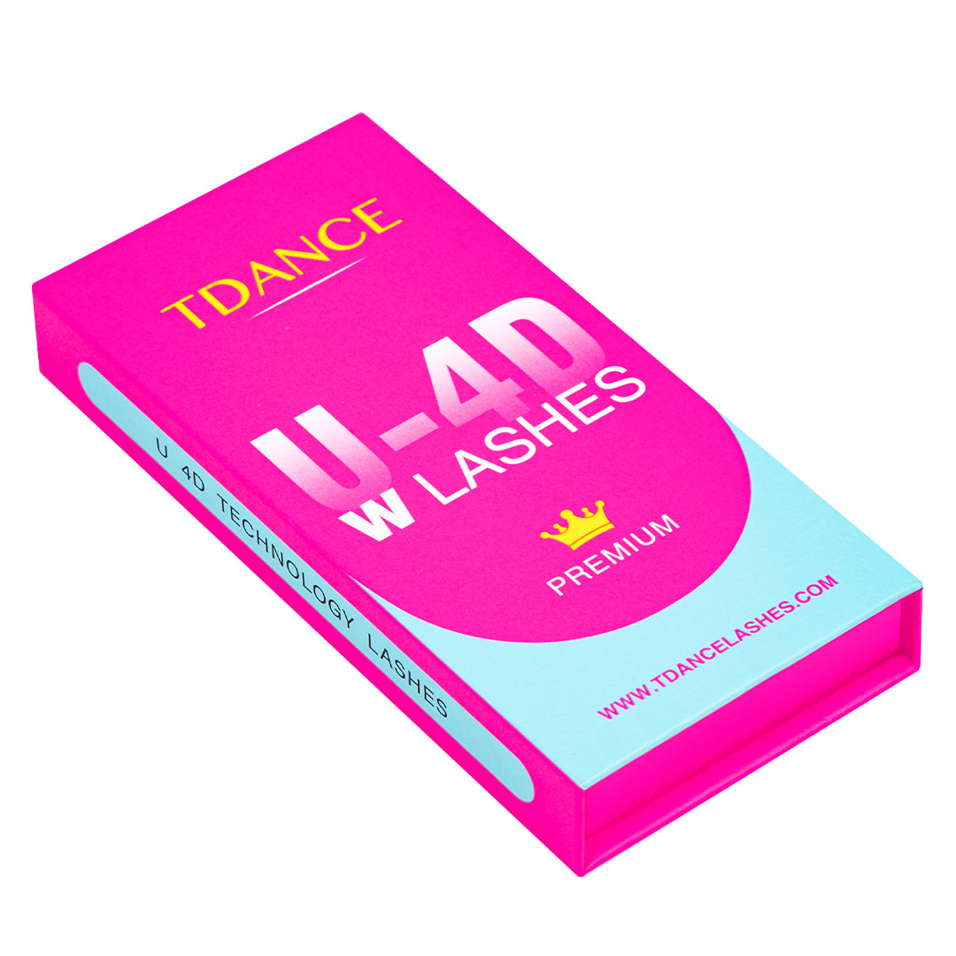 U-Shaped 4D W Style Lashes TDANCE 