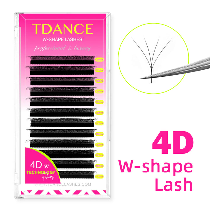 W Style 4D Fan Volume Fan Lashes