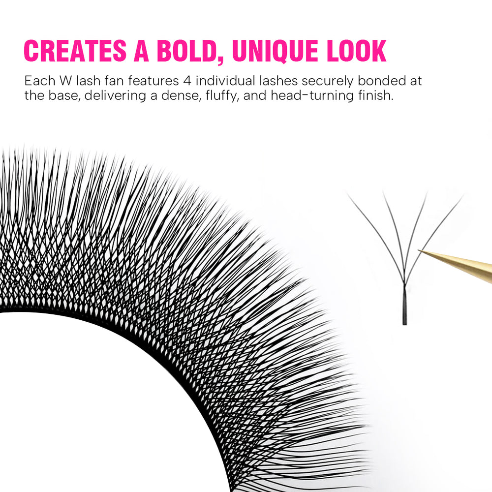 W Style 4D Promade Volume Fan Lashes