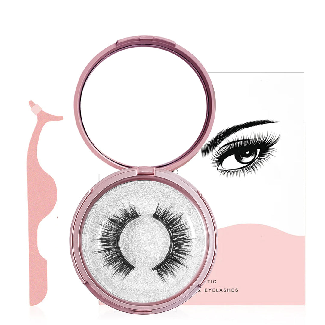 Magnetic Eyelashes with Eyeliner Kit 02(Without Glue)