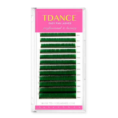 0.07MM Easy Fan Colored Volume Eyelash Extensions