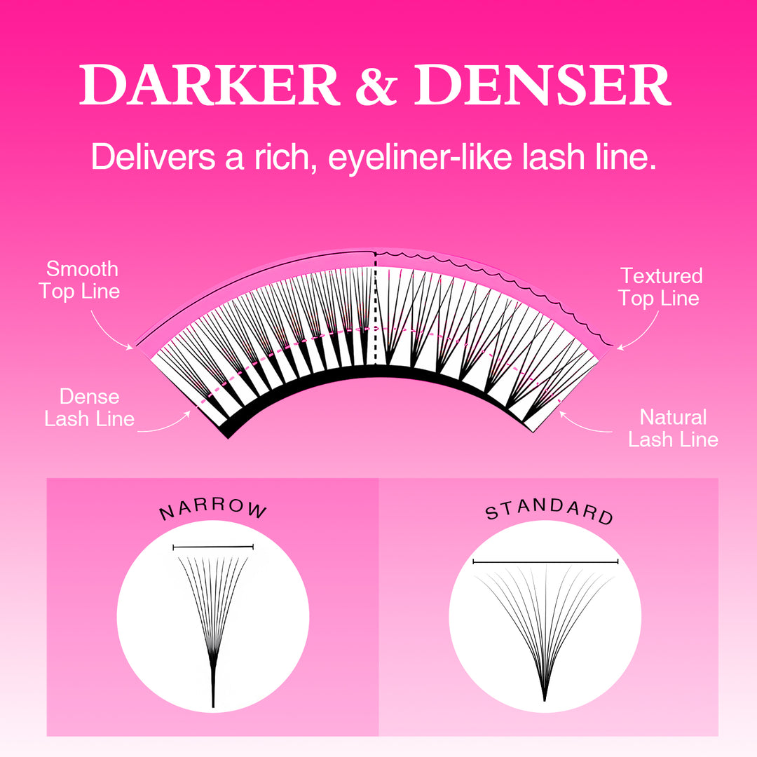 10D Narrow Promade Lashbook Ultra 1000 Fans