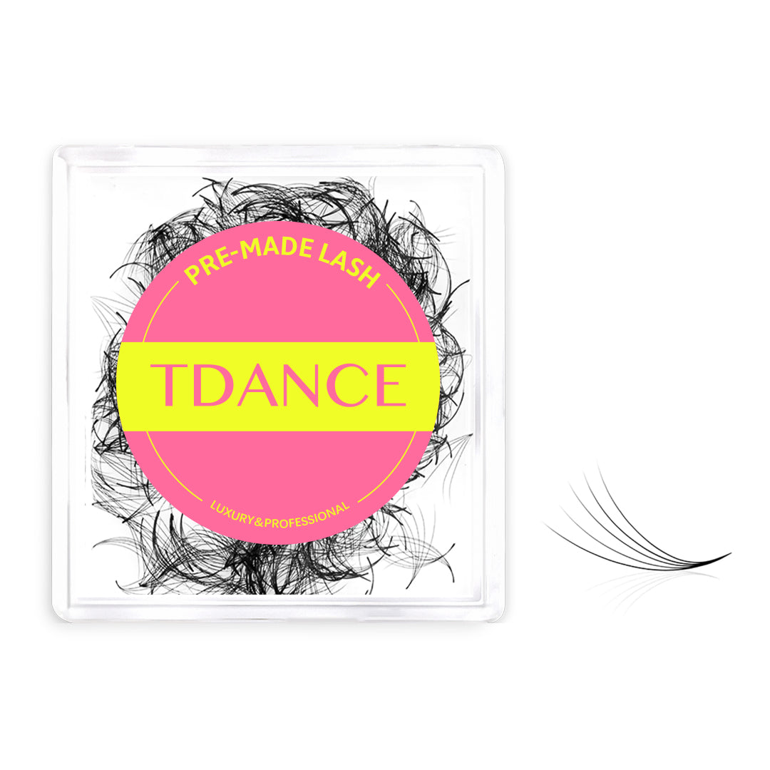 5D Handmade Premade Volume Loose Fans Pointy Base(500 Fans)
