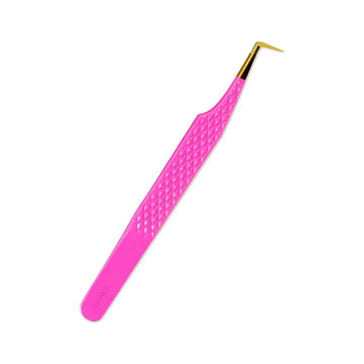 TP-11 Pink Fiber Tweezers For Eyelash Extension