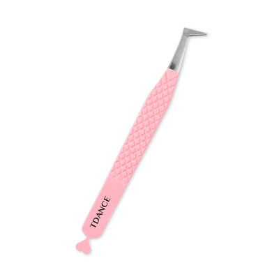 TL-04 Light Pink Heart-shaped Tweezers For Eyelash Extension