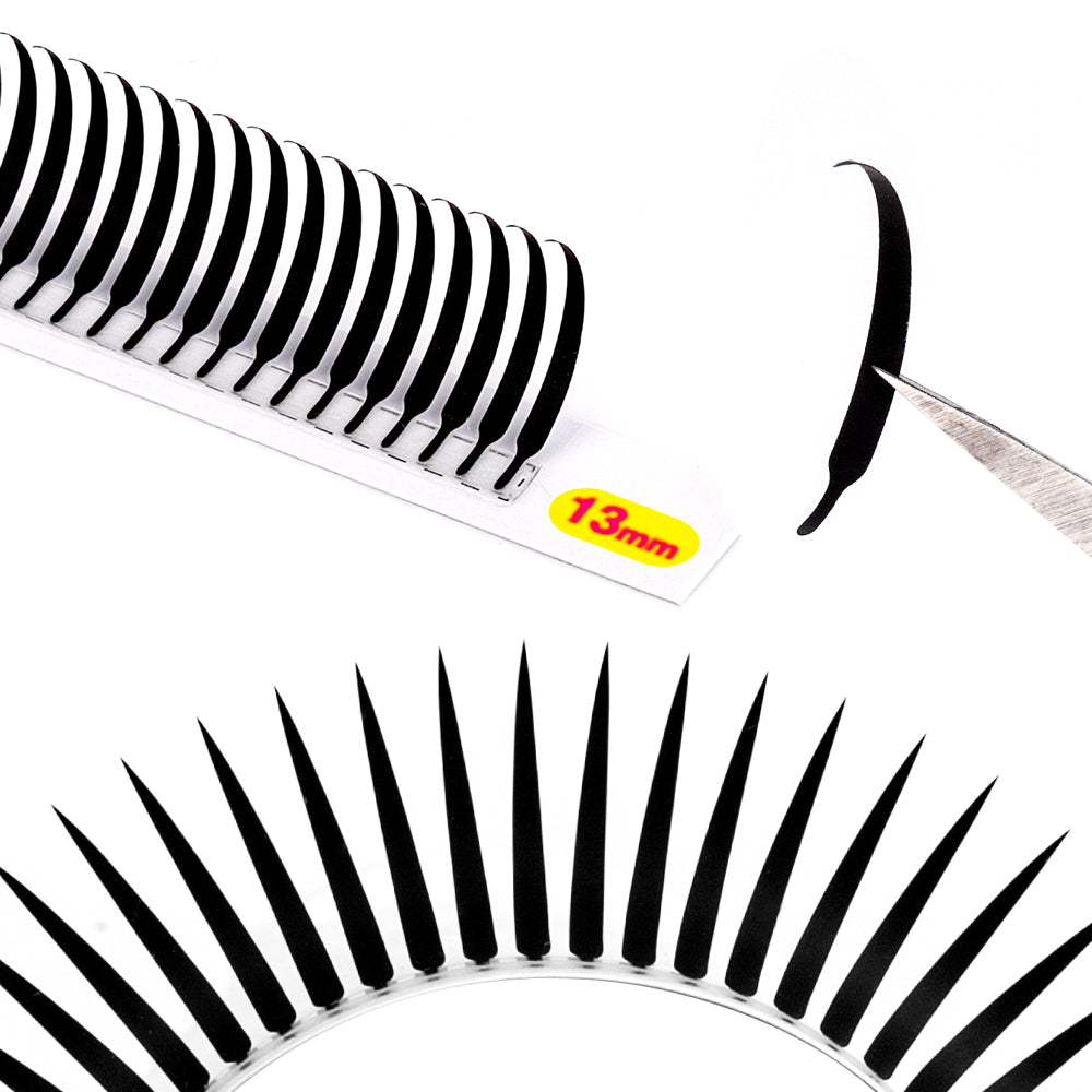 12 Rows 0.07MM Solid Spike Wispy Anime Lashes