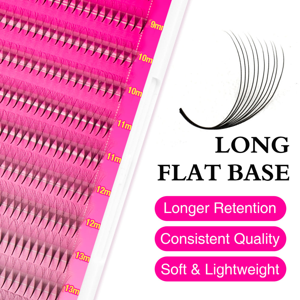 Narrow Promade Lashbook Ultra 1000 Fans