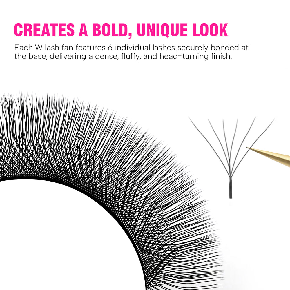 W Style 6D Promade Volume Fan Lashes
