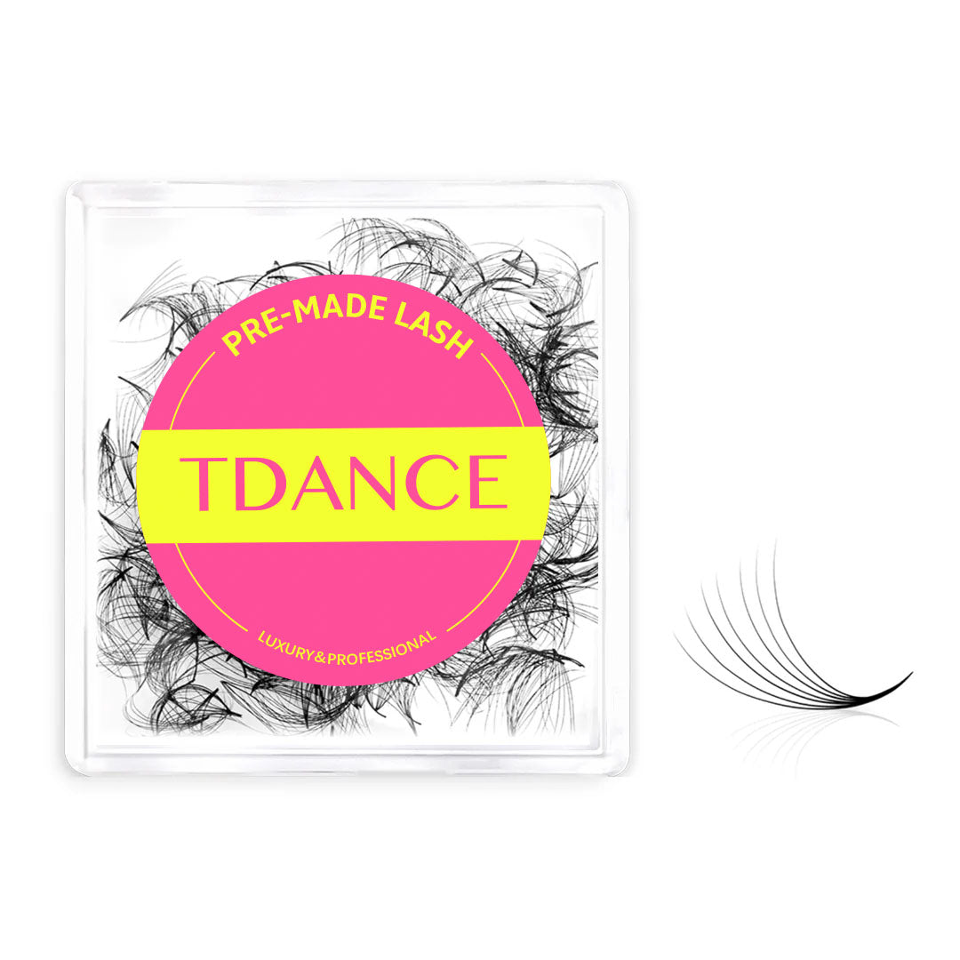 7D Handmade Premade Volume Loose Fans Pointy Base(500 Fans)