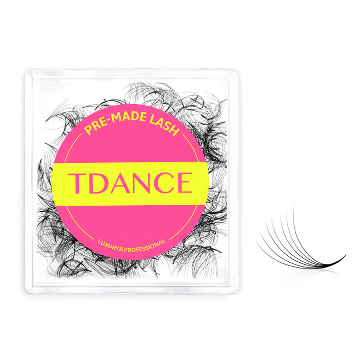 7D Handmade Premade Volume Loose Fans Pointy Base(500 Fans)