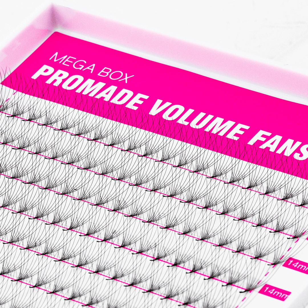 8D Promade Pointy Base Volume Eyelash Extensions 500 Fans TDANCE 4