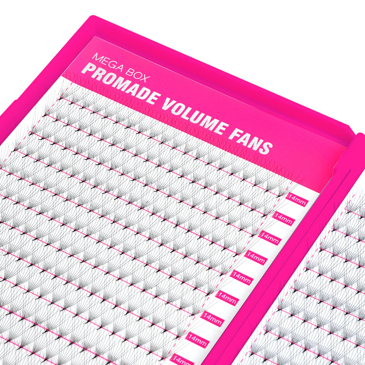 8D Promade Volume 500 Fans Lashbook TDANCE