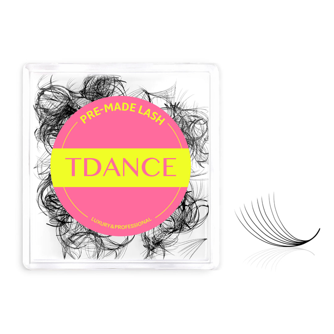 8D Handmade Premade Volume Loose Fans Pointy Base(500 Fans)