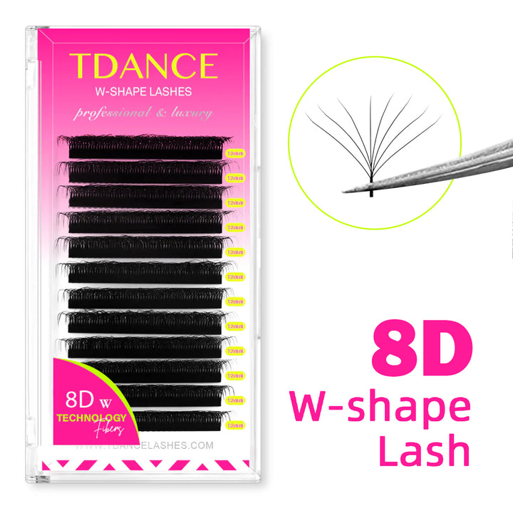 W Style 8D Premade Volume Fan Lashes