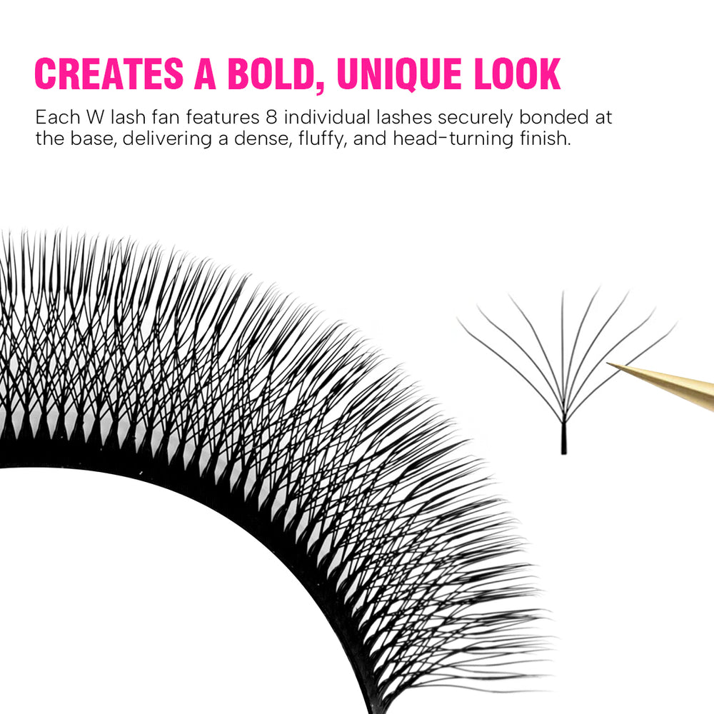 W Style 8D Promade Volume Fan Lashes