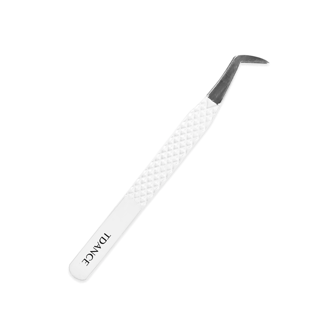 TW-07 White Tweezers For Eyelash Extension