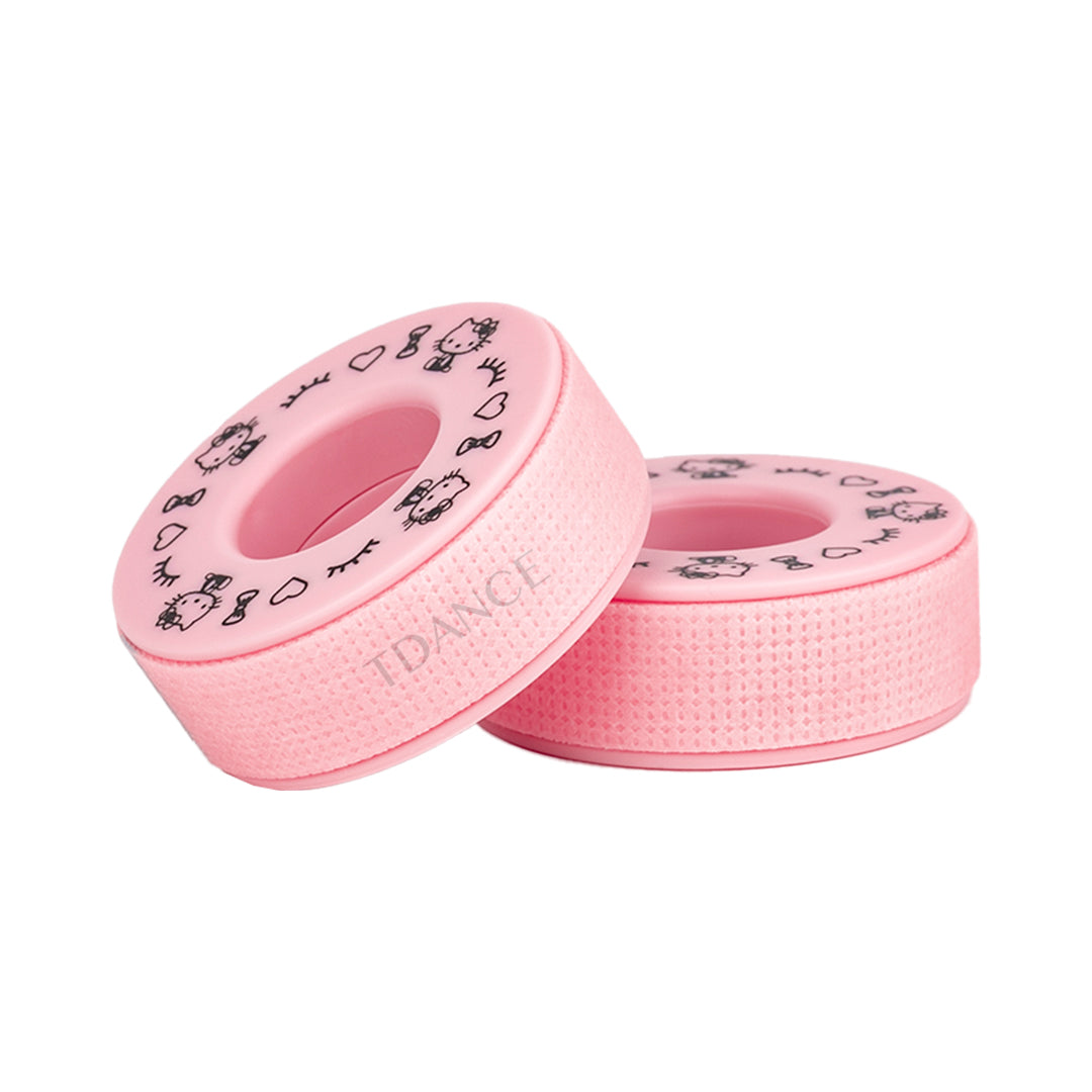 Colorful 3M Sensitive Narrow Lash Tape (Pink with Printed Pattern) TDANCE