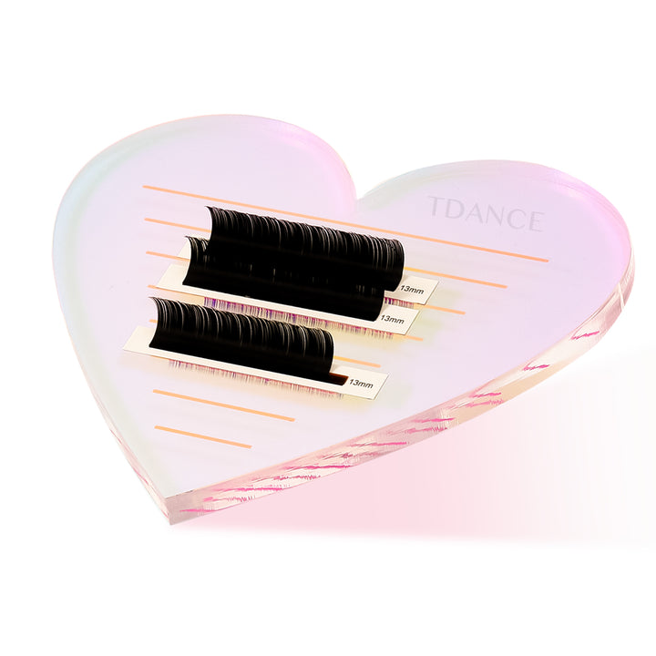 Heart-shaped Iridescent Lash Pallte