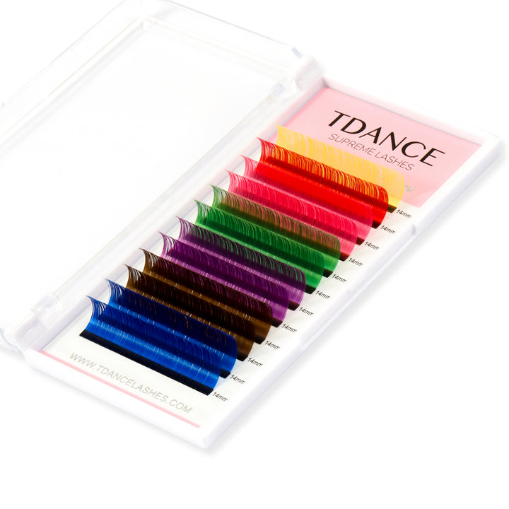 0.07MM Colored Volume Eyelash Extensions