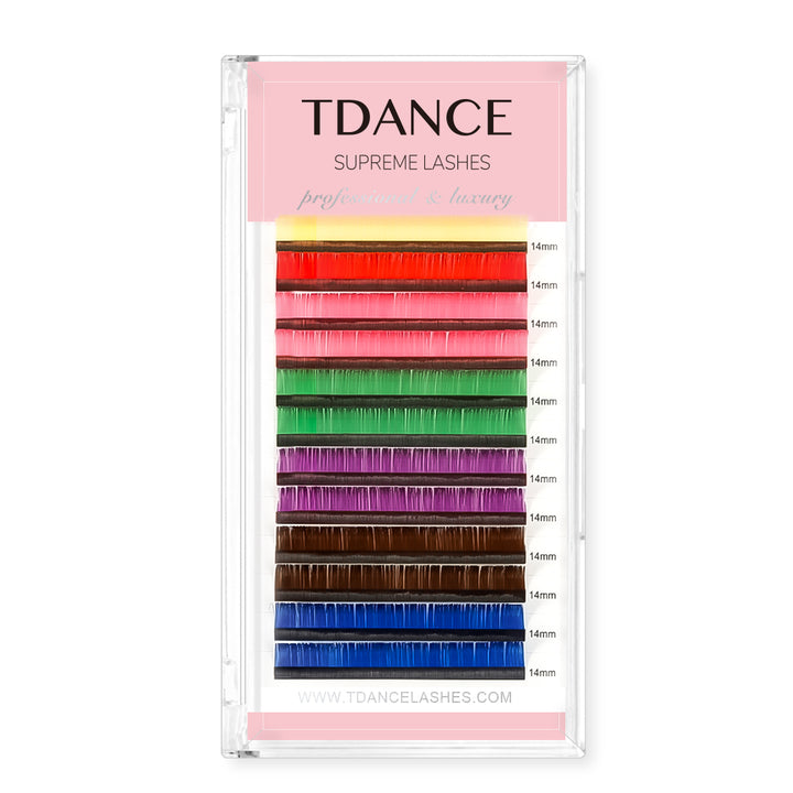 0.07MM Colored Volume Eyelash Extensions